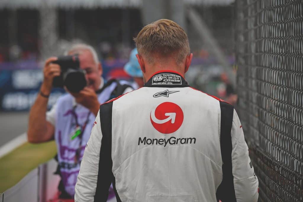 Kevin magnussen at the british grand prix