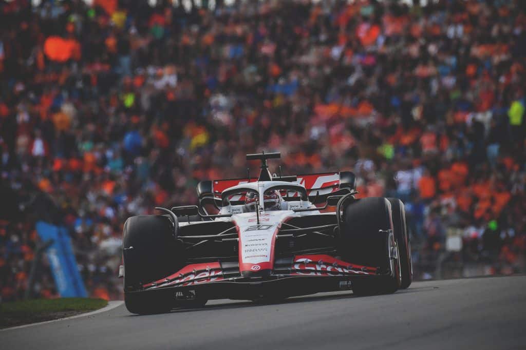 Kevin magnussen at the dutch grand prix