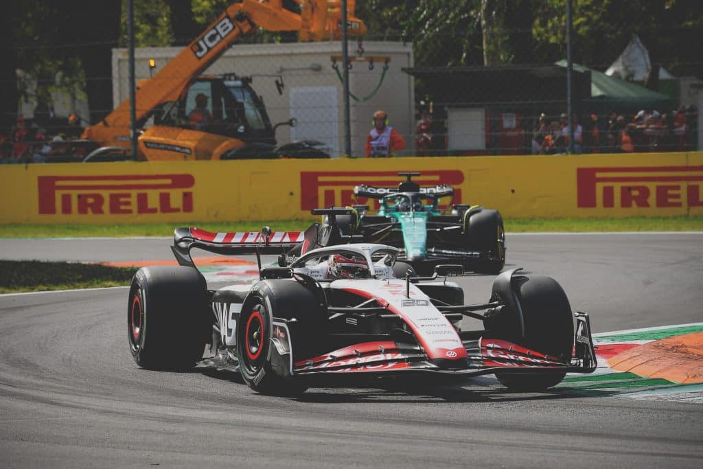 Kevin magnussen at the italian grand prix