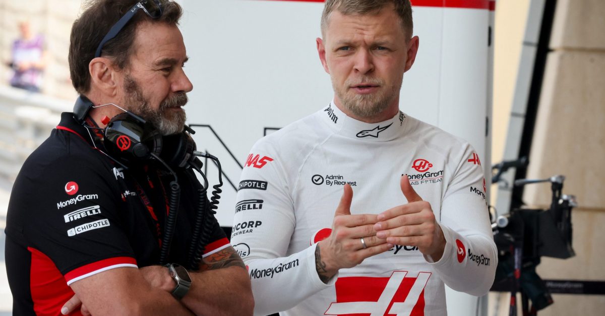 Admin By Request sponsored Kevin Magnussen at the Formula 1 Bahrain Grand Prix 2024